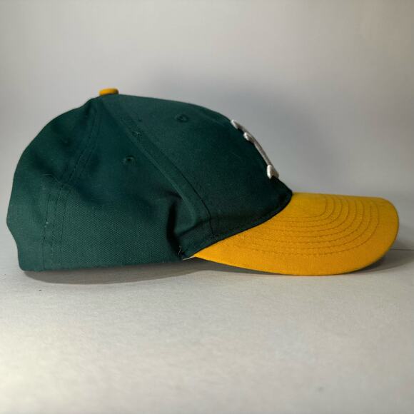 Oakland A’s OC Sports Hat Strapback Baseball Cap Hat Green OC Sports OSFA MLB - Picture 5 of 9